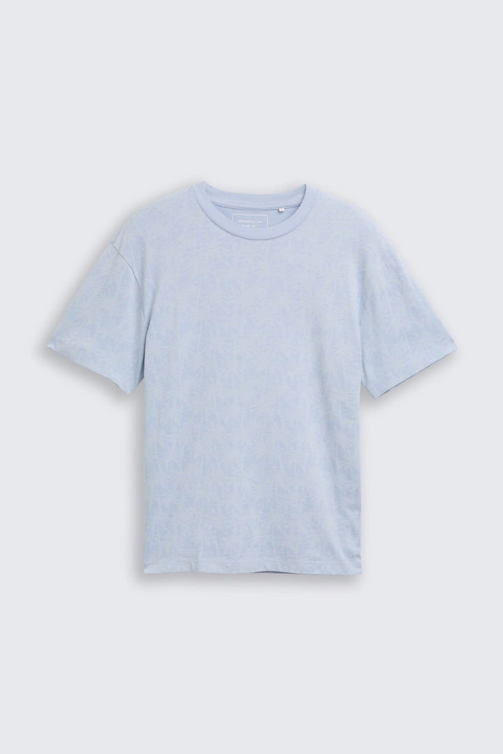 Vue de dos T-shirt col rond Tom Tailor pour homme noir avec étiquette discrète - Valérie Simon