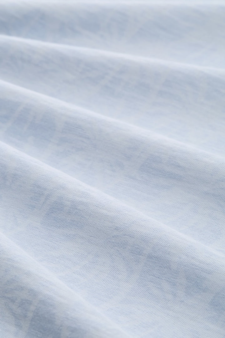 Vue avant T-shirt col rond Tom Tailor pour homme blanc avec poche poitrine - Valérie Simon