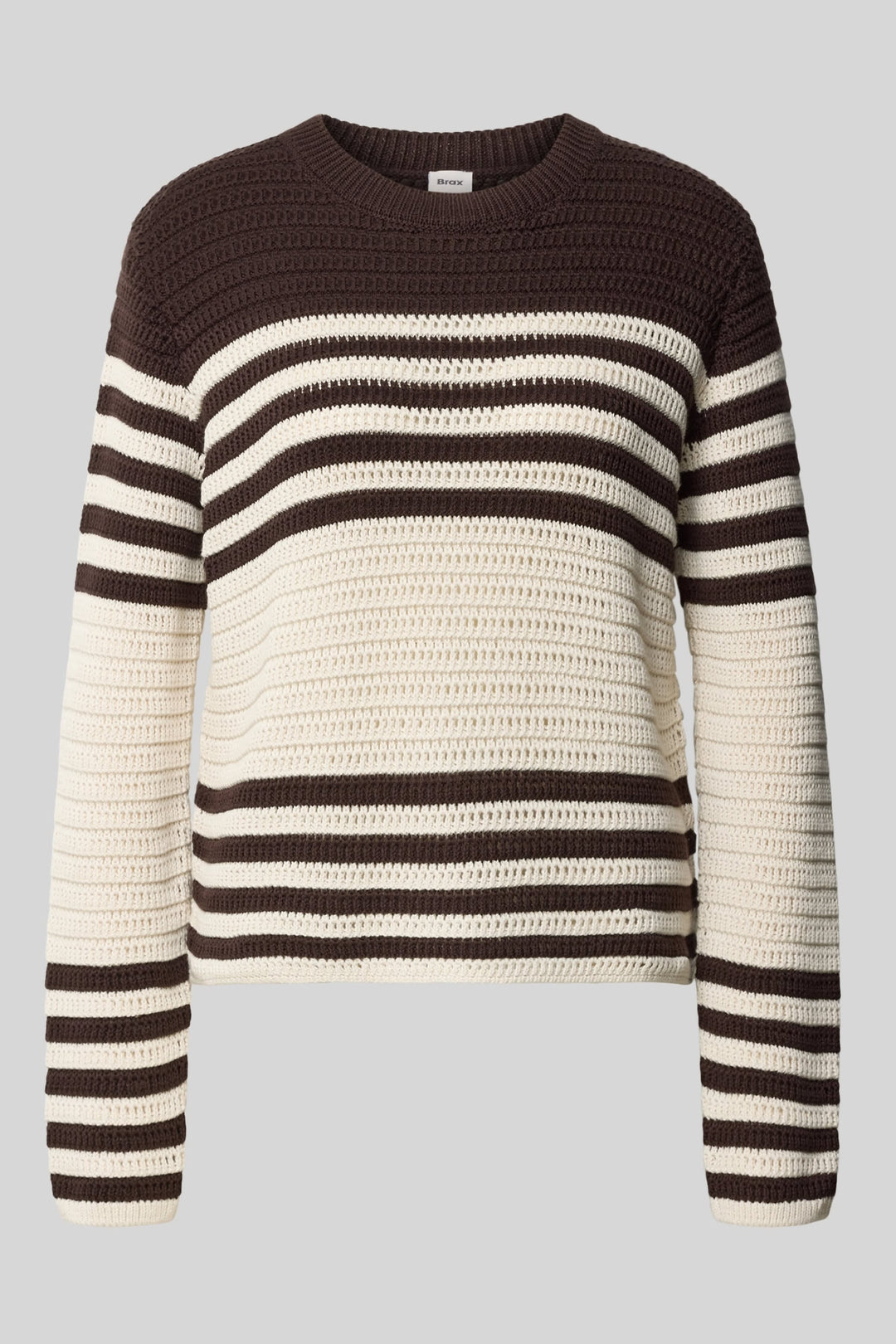 Tricot Lesley ajouré à rayures pour femme Brax
