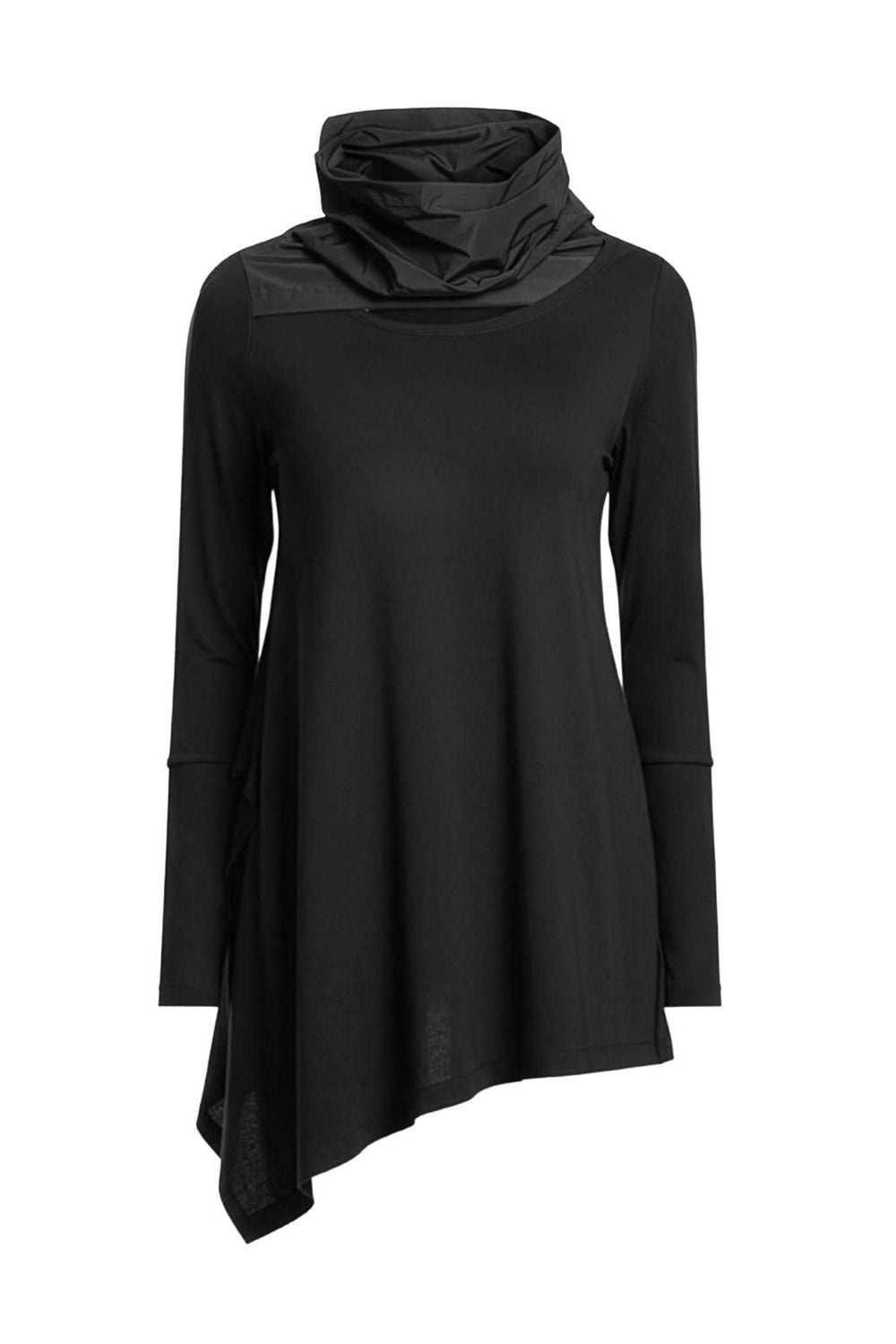 Tunique Jese asymétrique à col drapé pour femme xenia
