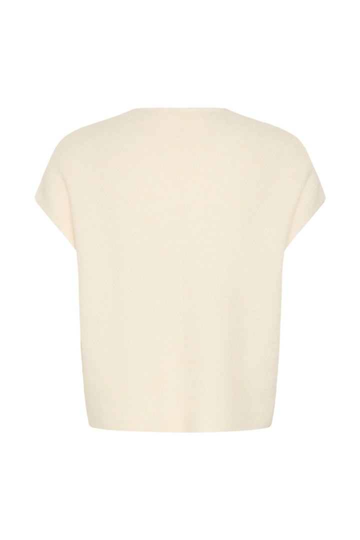 Guna sleeveless knit V-neck jacket 