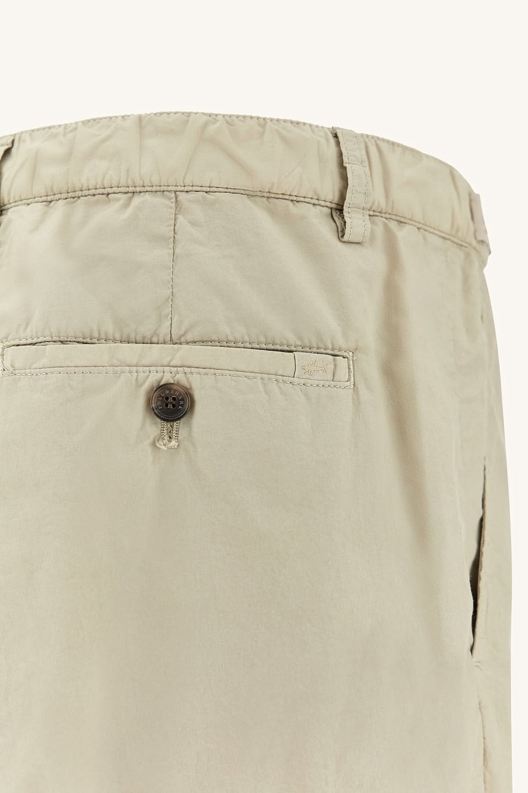 Ultra-lightweight cotton poplin Bermuda shorts