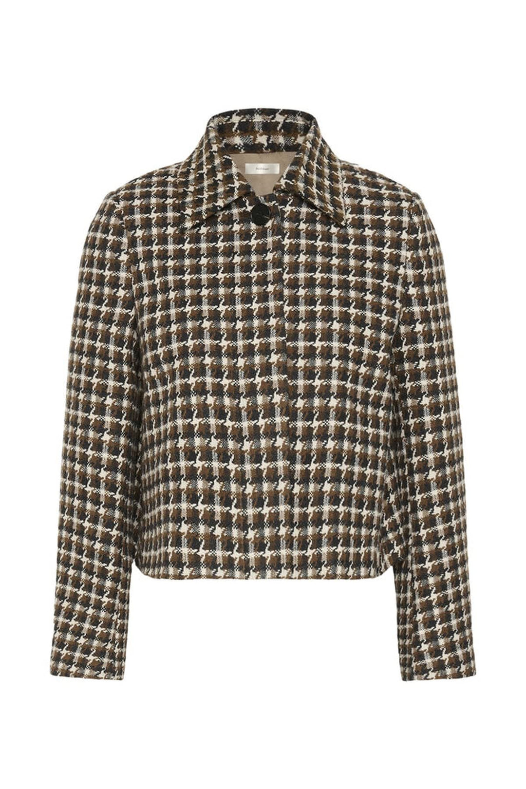 Veste à carreaux texturés pour femme Inwear