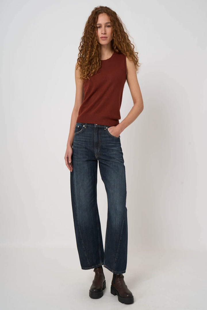 Veste de tricot col rond pour femme Repeat Cashmere