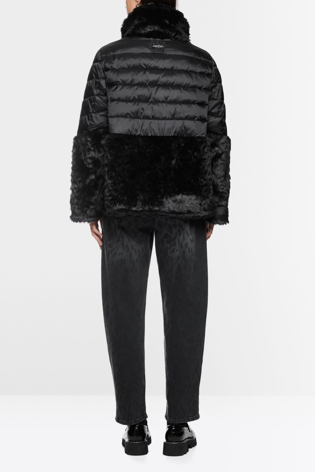 Veste matelassée avec fausse fourrure pour femme Marc Cain