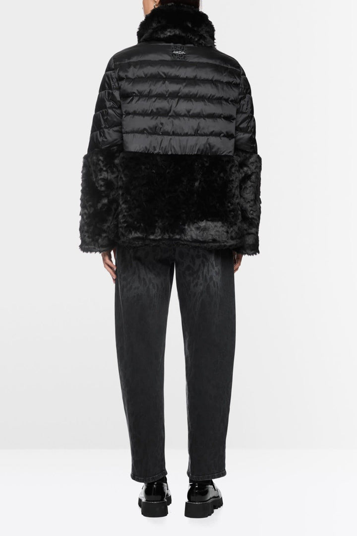 Veste matelassée avec fausse fourrure pour femme Marc Cain
