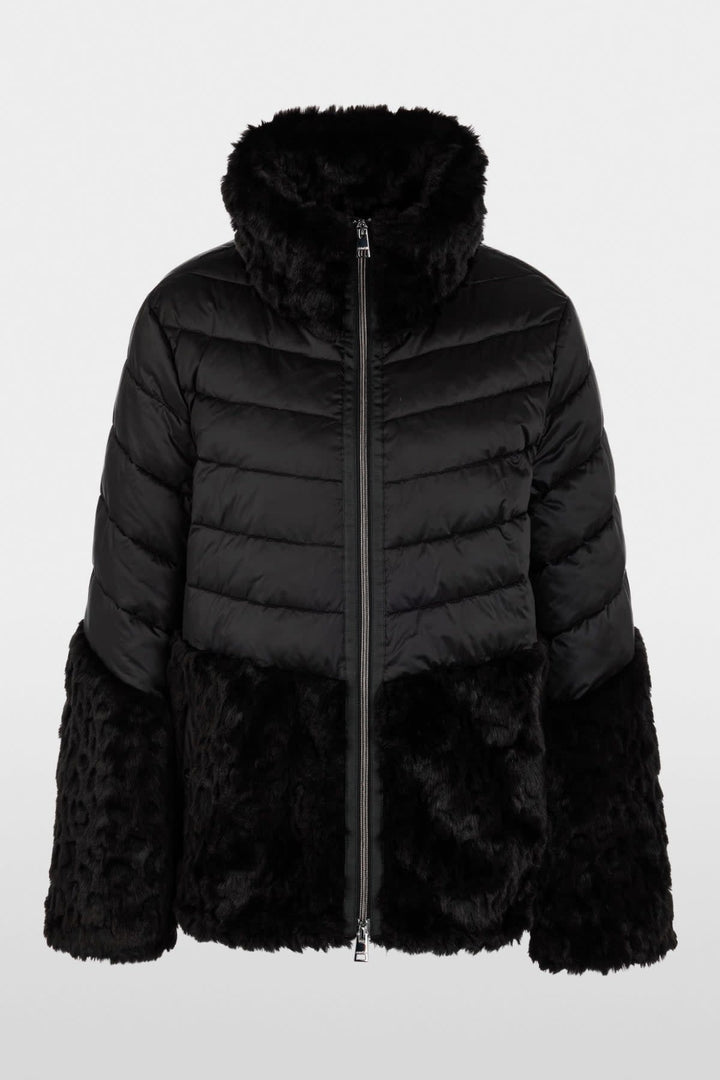 Veste matelassée avec fausse fourrure pour femme Marc Cain