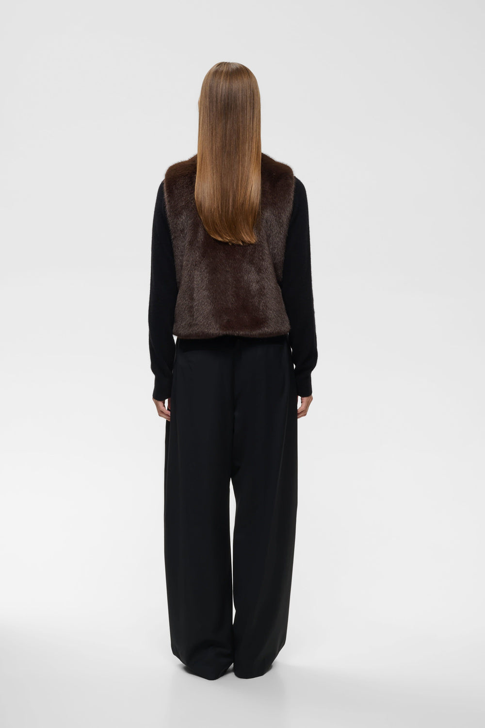 Veste sans manches en fausse fourrure Zabelle pour femme Inwear