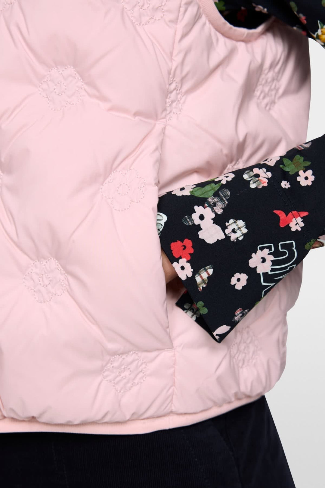 Veste sans manches réversible matelassée et effet teddy pour femme Marc Cain