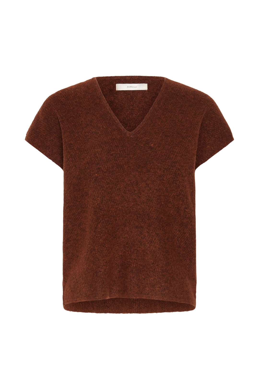 Guna sleeveless knit V-neck jacket 
