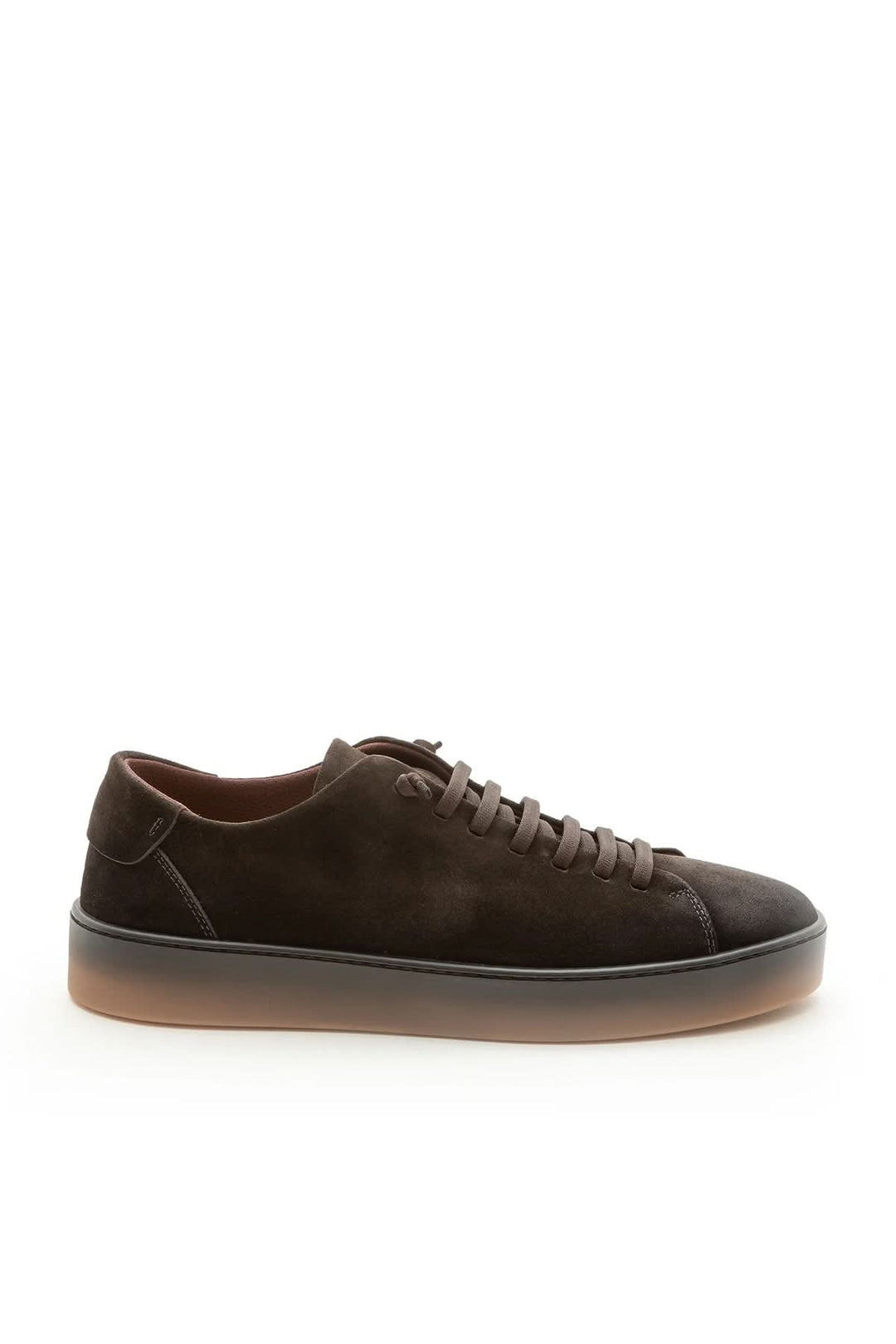 Sneaker homme cuir veau finition travaillée, finition peinte à la main, semelle haut de gamme, fabrication artisanale italienne.