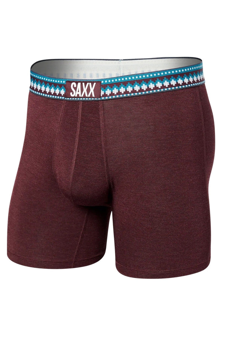 Boxer Vibe bourgogne Homme - Accessoires - Boxer SAXX