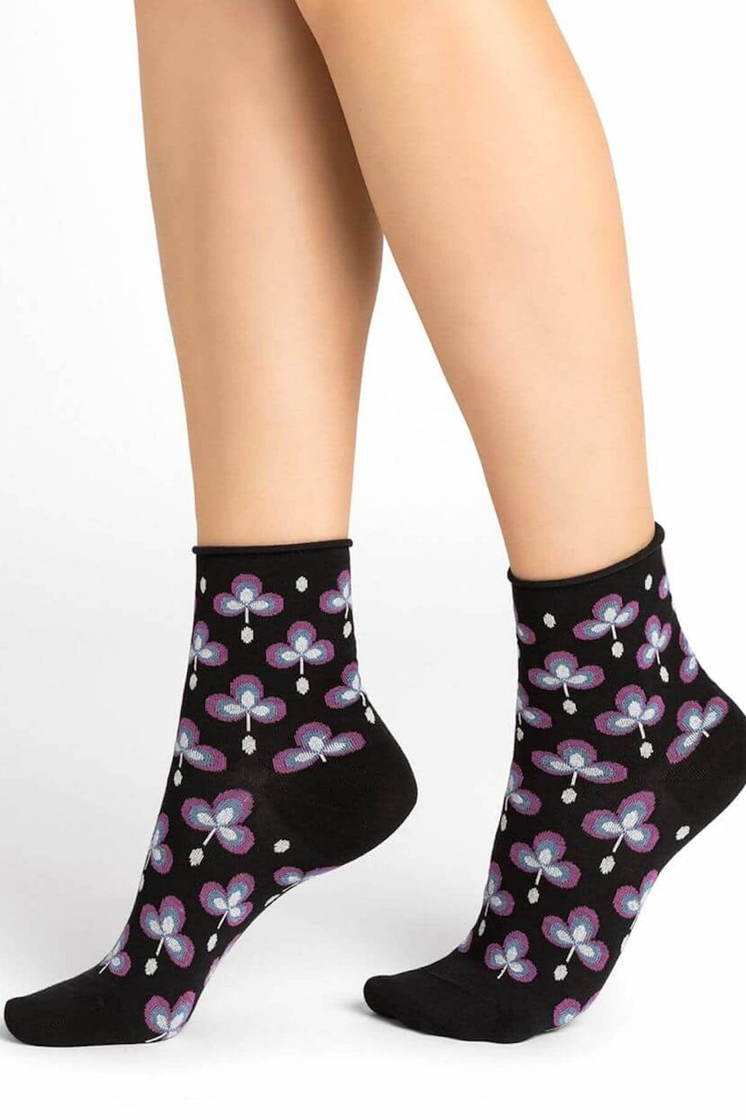 Chaussettes Trèfles Femme - Accessoires - Chaussette Bleuforêt