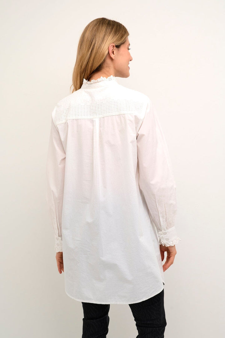 Chemise Viban Femme - Blouses et chemises - Blouses et chemises avec col Cream