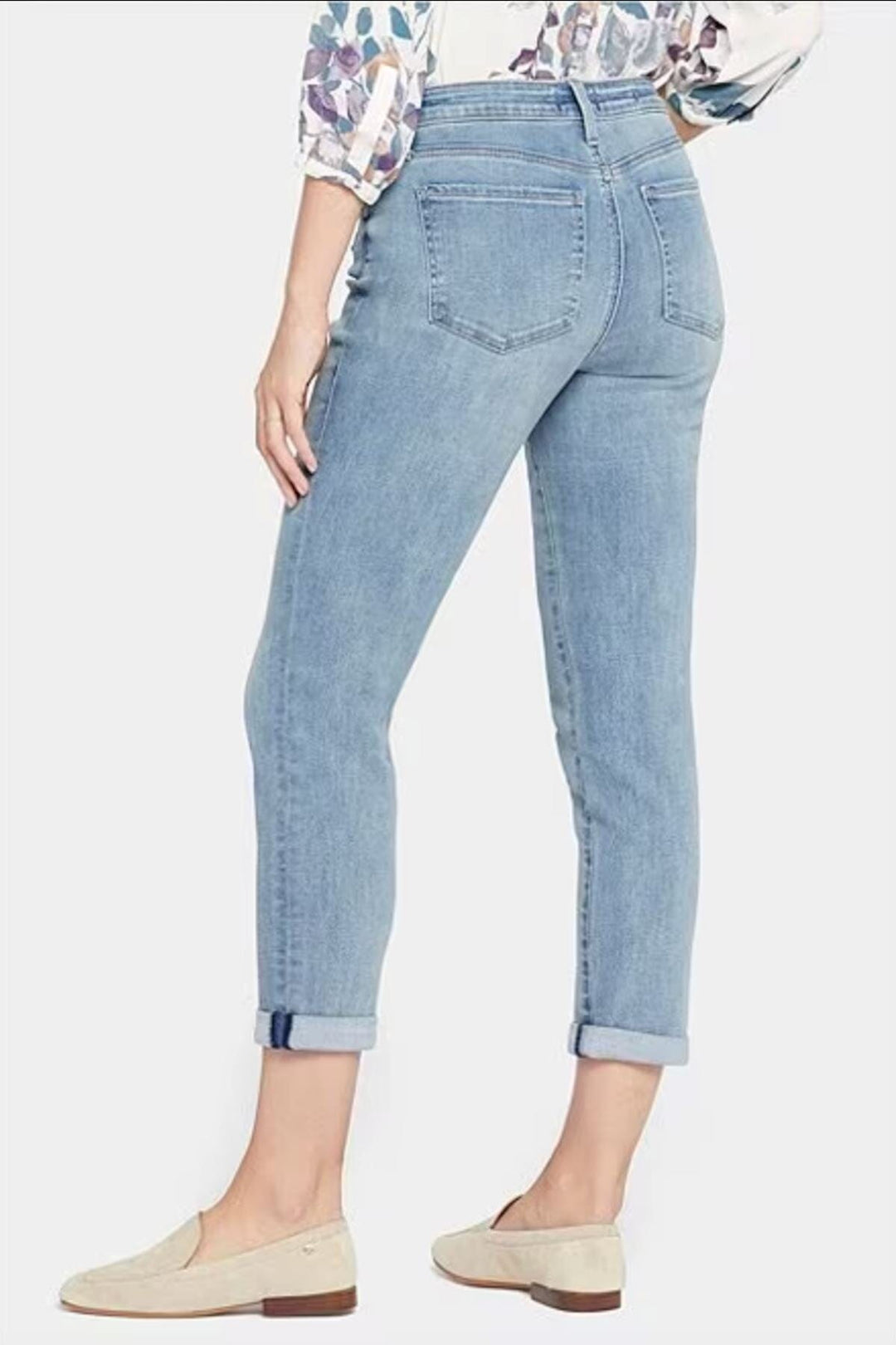 Jean boyfriend coupe droite slim à taille haute Margot Femme - Bas - Pantalon - Jeans NYDJ