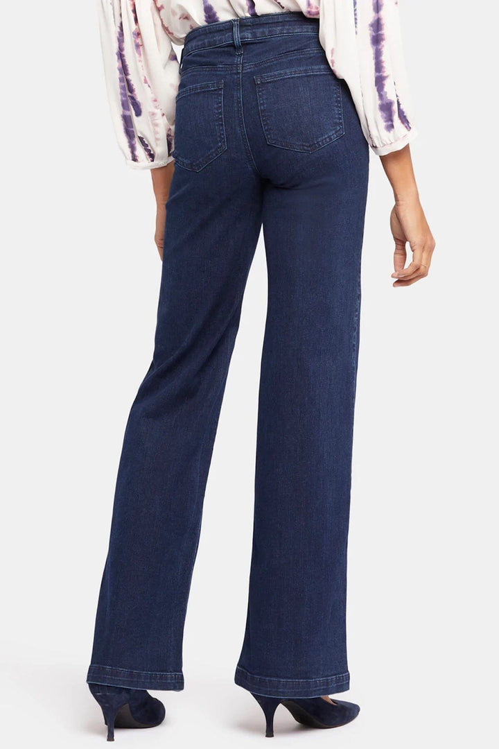 Jean Teresa à jambe large Femme - Bas - Pantalon - Jeans NYDJ