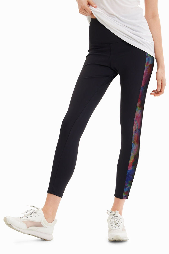 Legging sport contrastant sur les côtés Femme - Bas - Legging Desigual