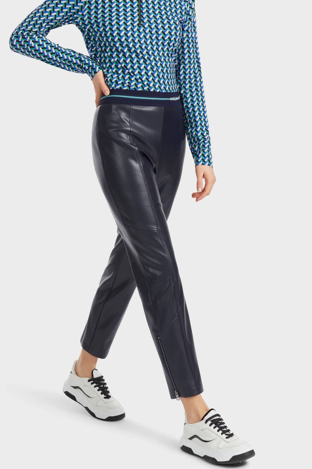 Pantalon en cuir SOFIA Femme - Bas - Pantalon - Jogging Marc Cain