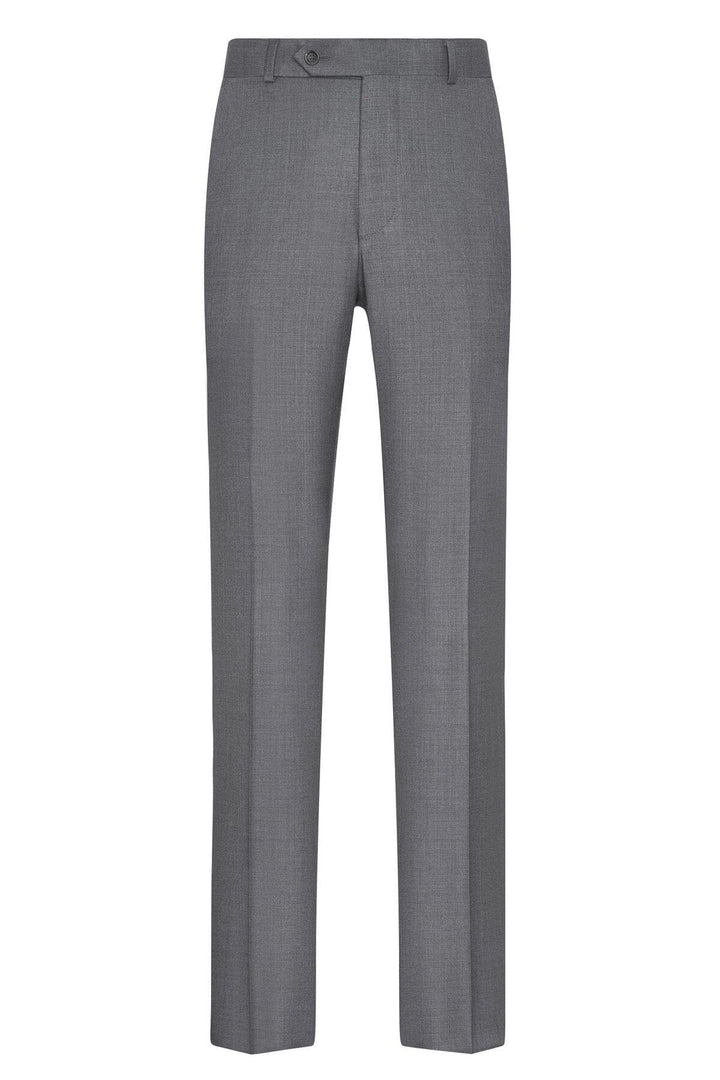 Pantalon gris en laine Homme - Pantalon - PANTALON HABILLÉ Samuelsohn