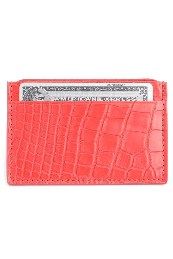 Porte-cartes en alligator Unisex - Accessoires - Porte-Cartes royce-us