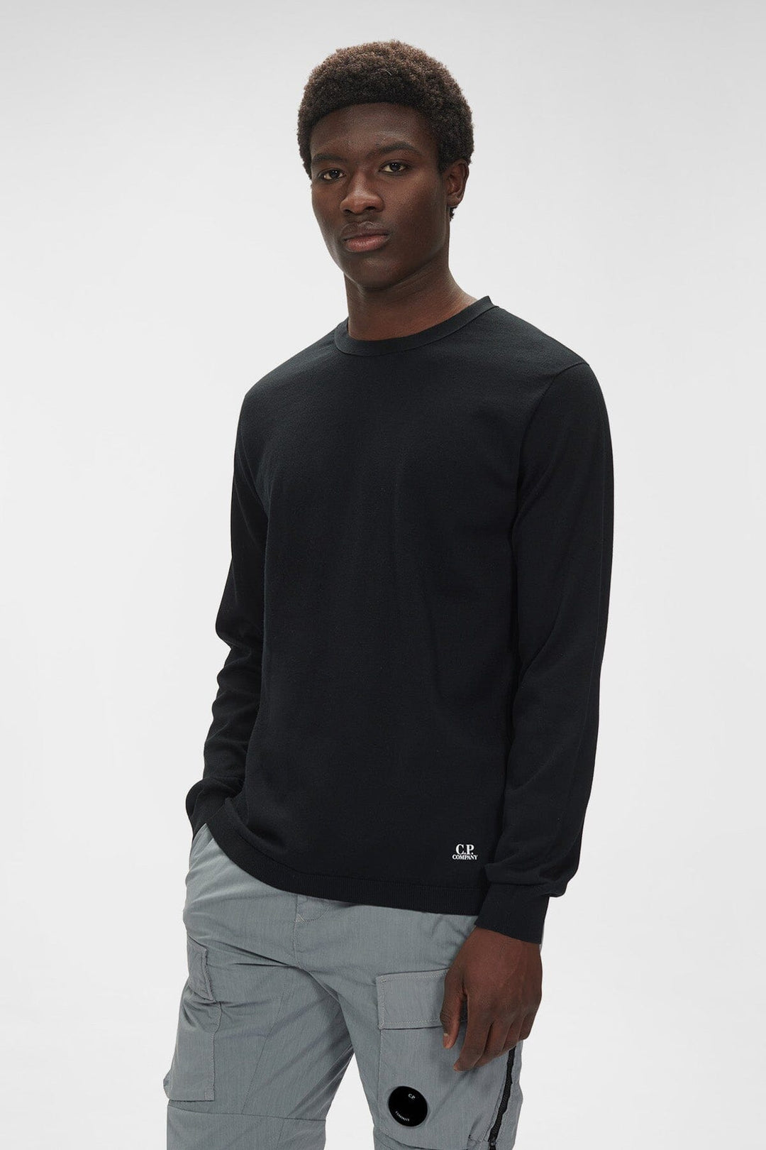 Pull en tricot de coton intégral Homme - Hauts - Chandail C.P Company