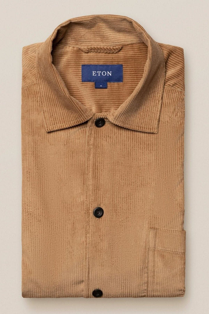 Sur chemise en "corduroy" Homme - Chemise - Chemise sport Eton