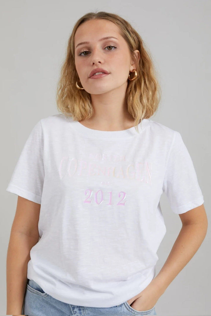 T-shirt avec impression du logo Femme - Hauts - T-shirt coster