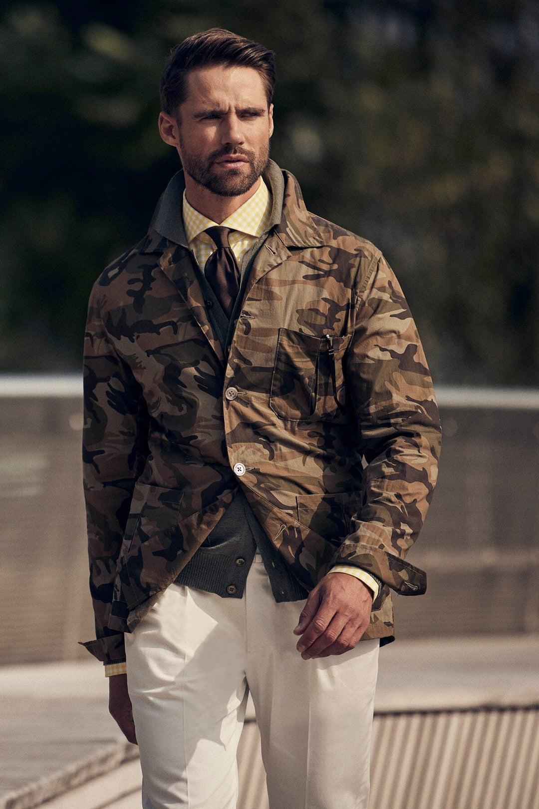 Veste utilitaire camouflage Homme - Manteaux et vestes - Veste avec manches Stenstroms